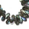 Natural Blue Fire Every Bead - Labradorite Faceted Tear Drop Beads Strand Sold per 6 Beads & Sizes from 10mm to 14mm approx. Labradorite a feldspar mineral, is an intermediate to calcic member of the plagioclase series. Labradorescence is a side-effect of the molecular change which occurs in large crystal masses of anorthosite, producing an iridescent play of colors. 